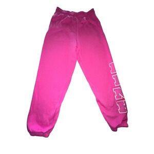 PINK Victoria secret Ivy Fleece Campus Sweatpants pink size Small new tags